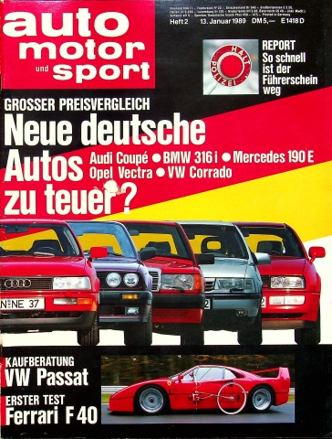 Deckblatt Auto Motor und Sport (02/1989)